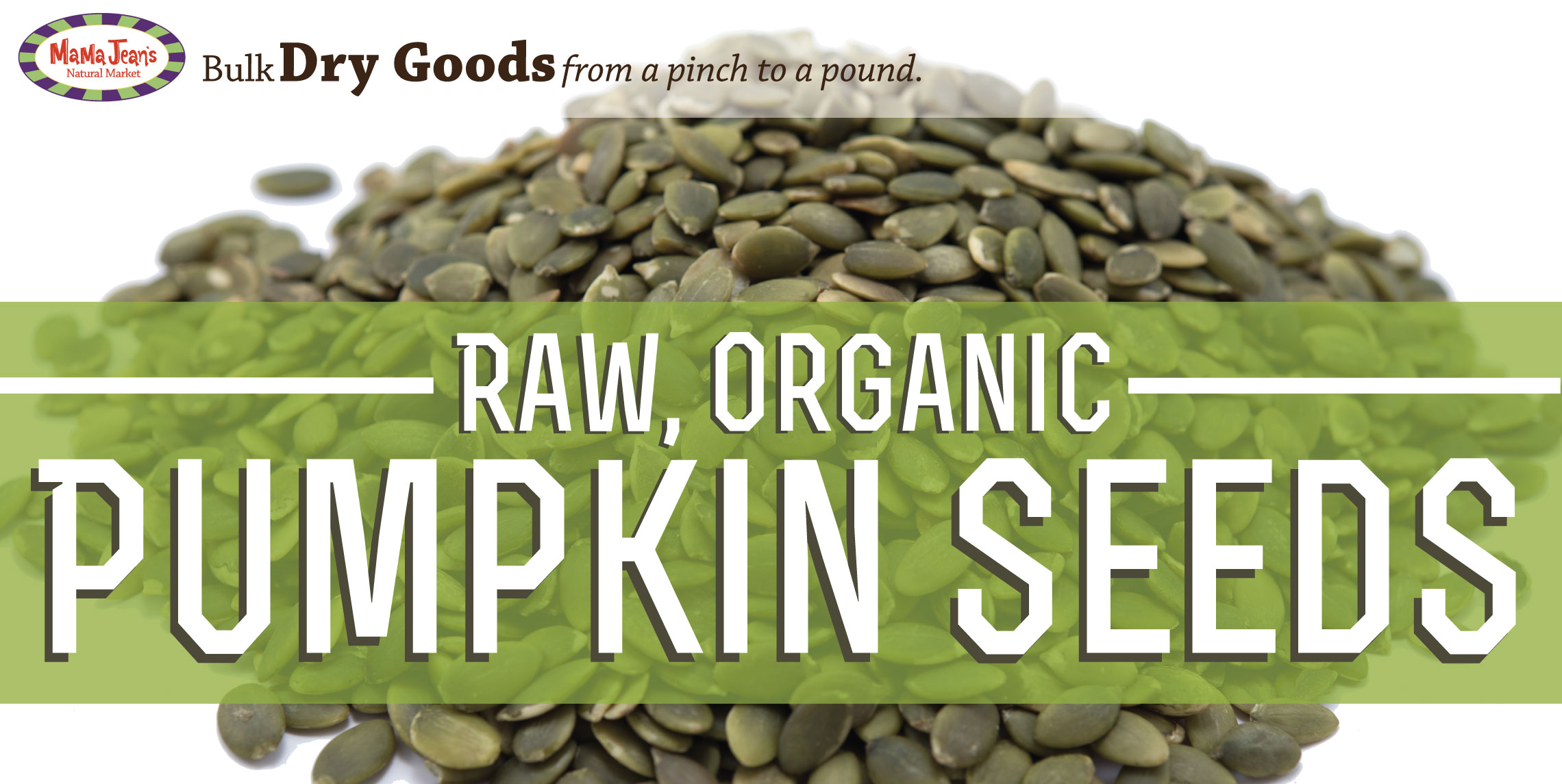 raw organic pumpkin seeds