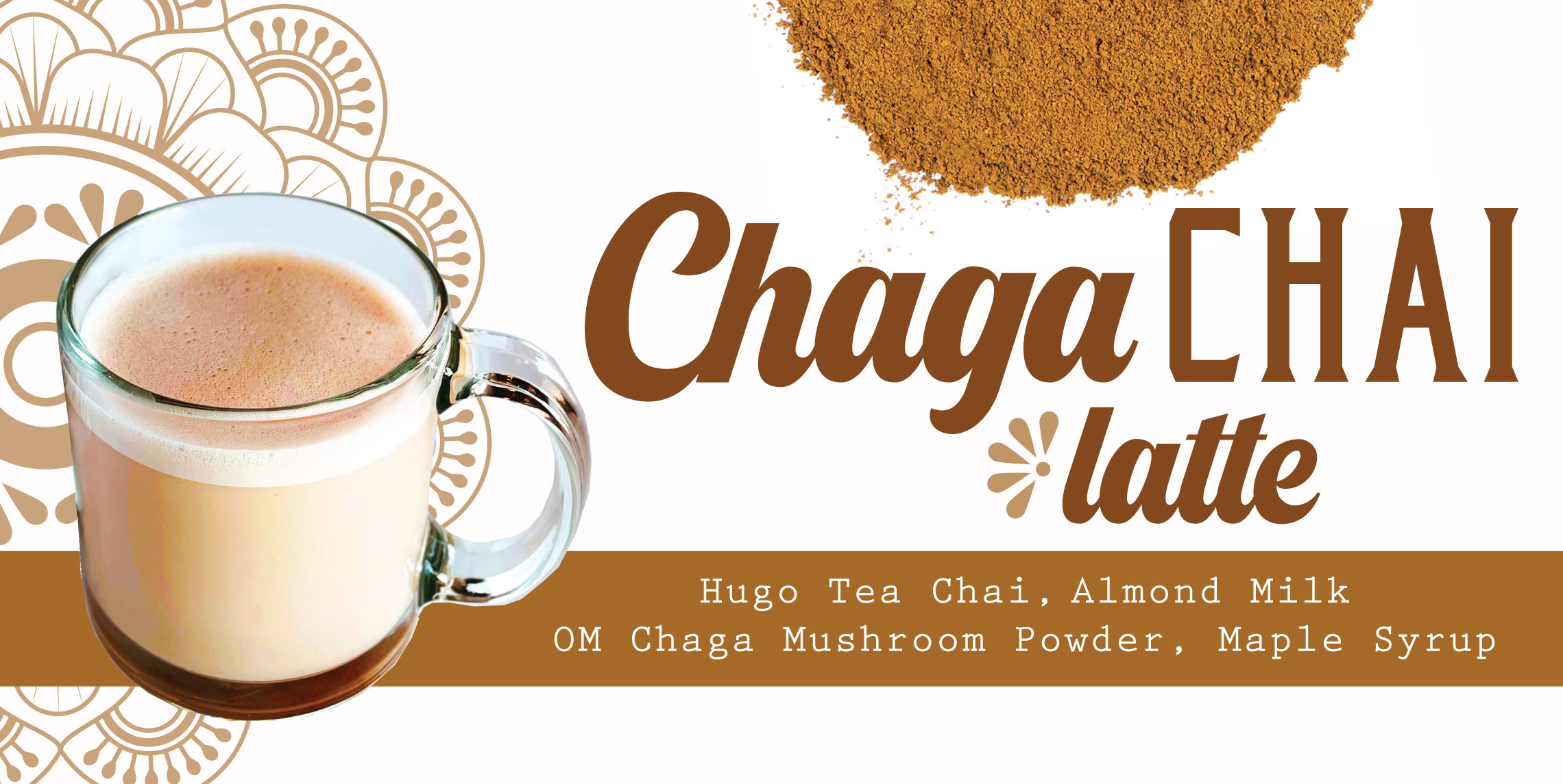 Chaga Chai Latte