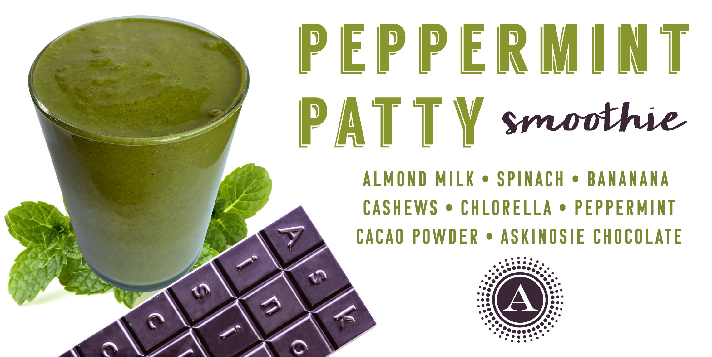 peppermint patty smoothie spring