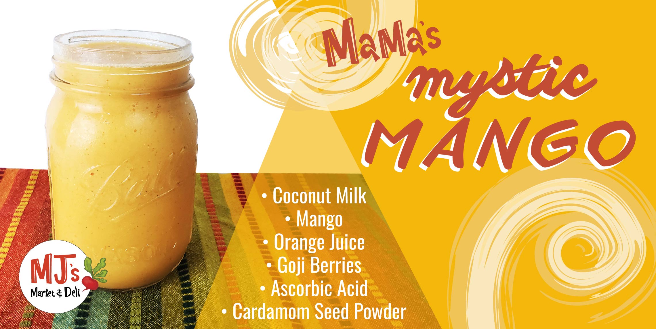 MaMa's Mystic Mango Smoothie
