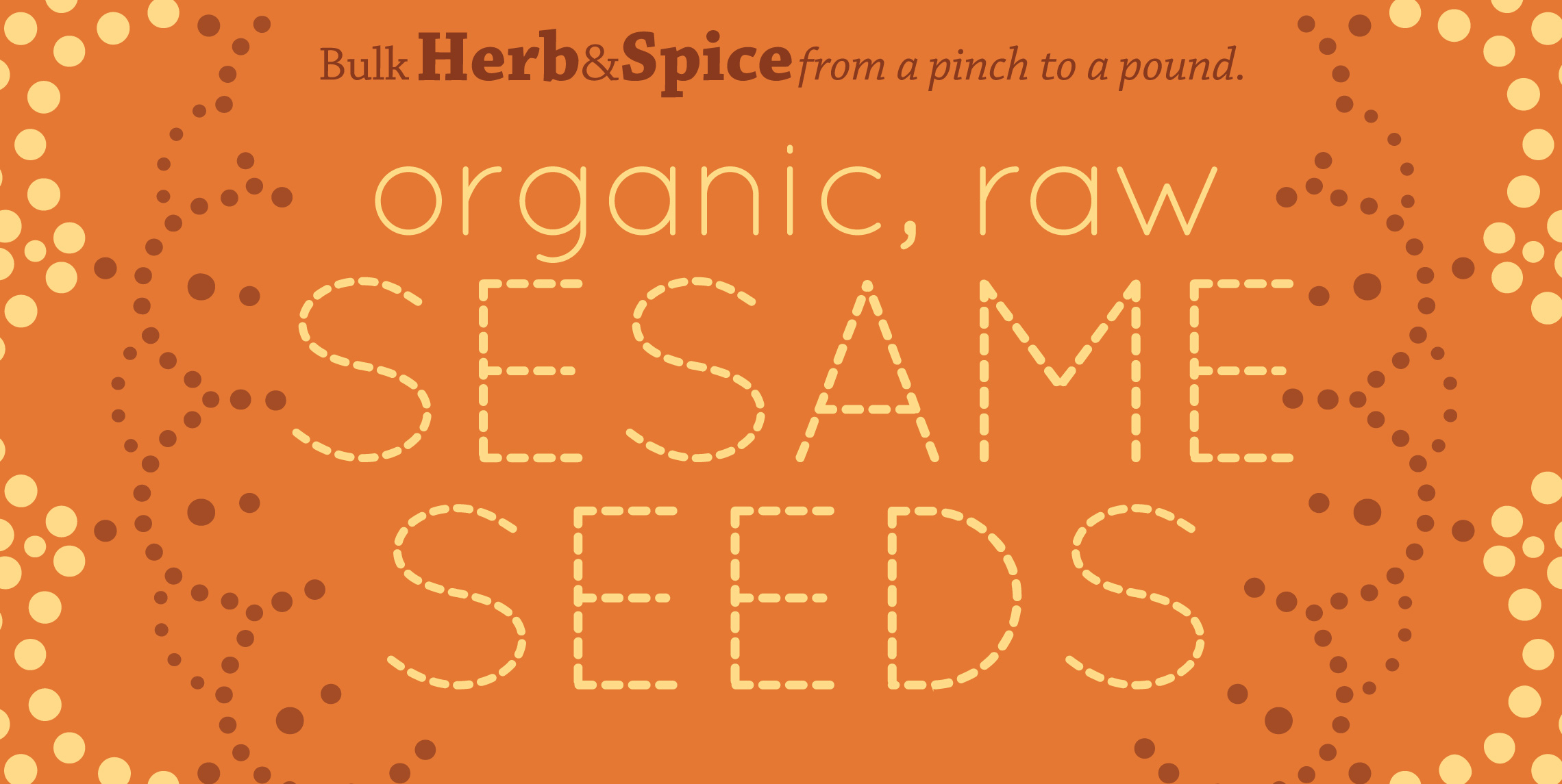 organic raw sesame seeds