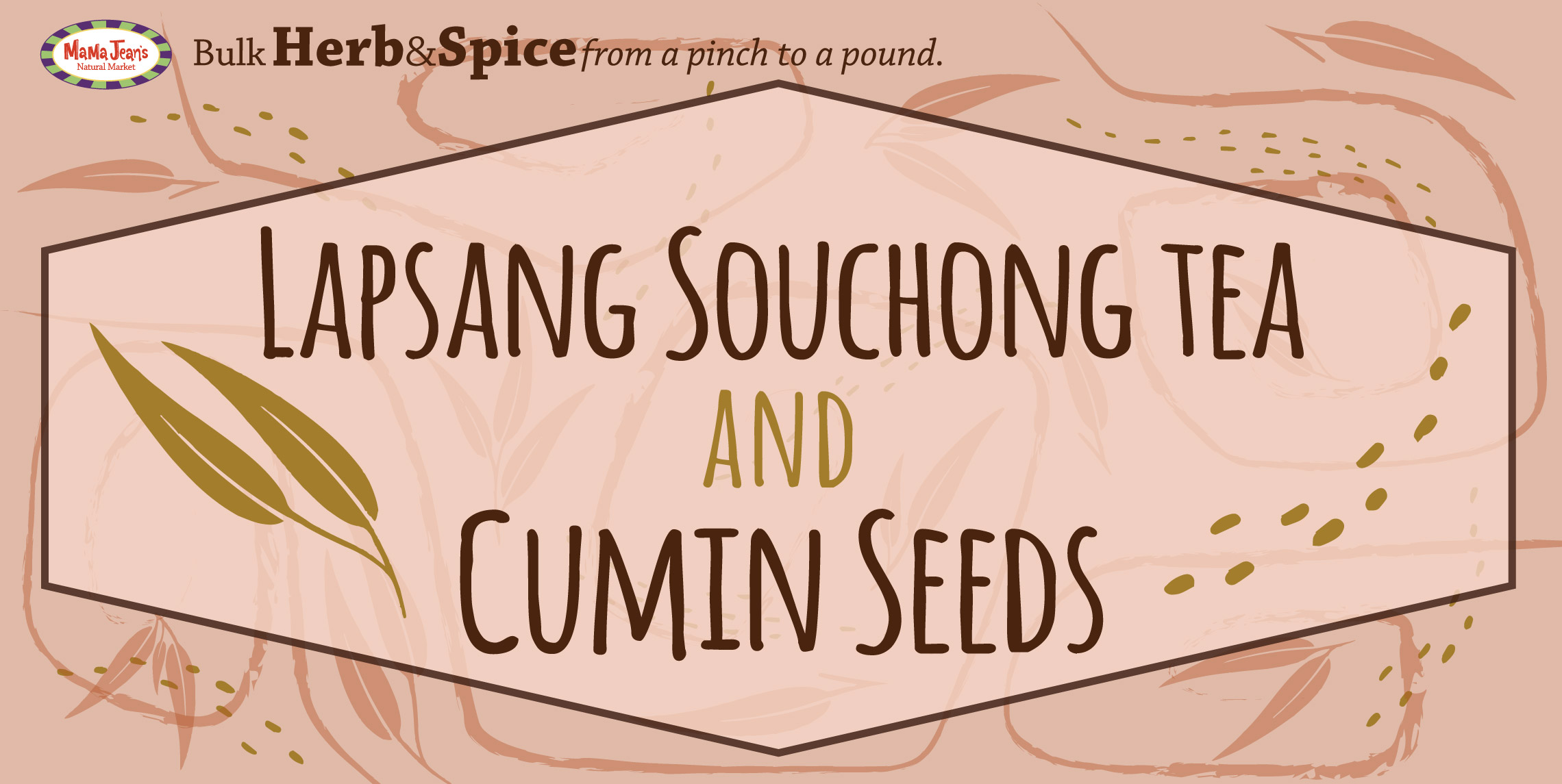 Lapsang Souchong Tea & Organic Cumin Seeds