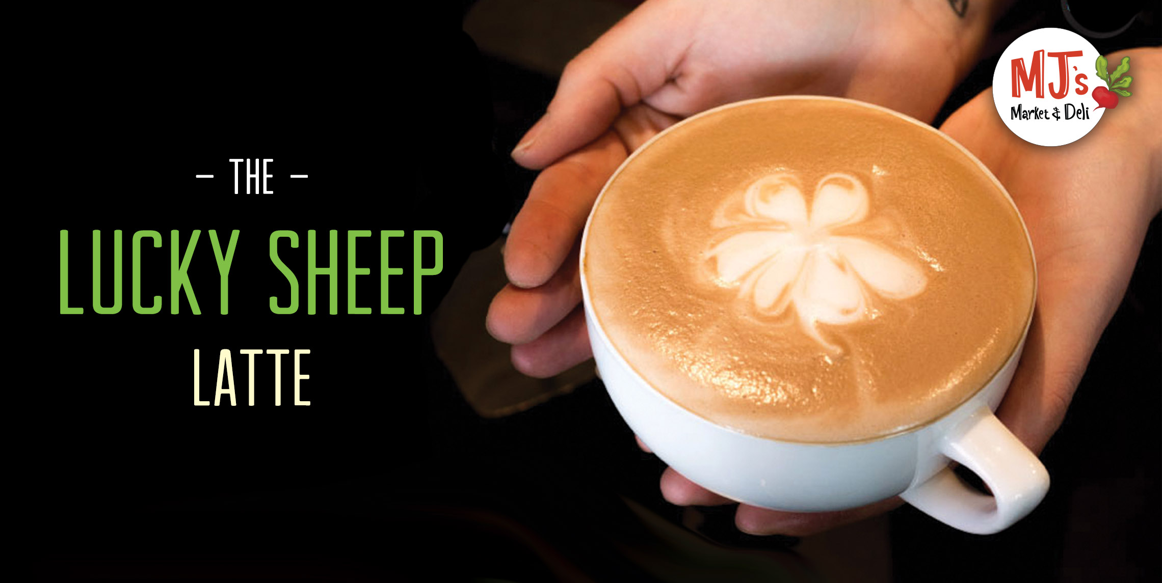 lucky sheep latte