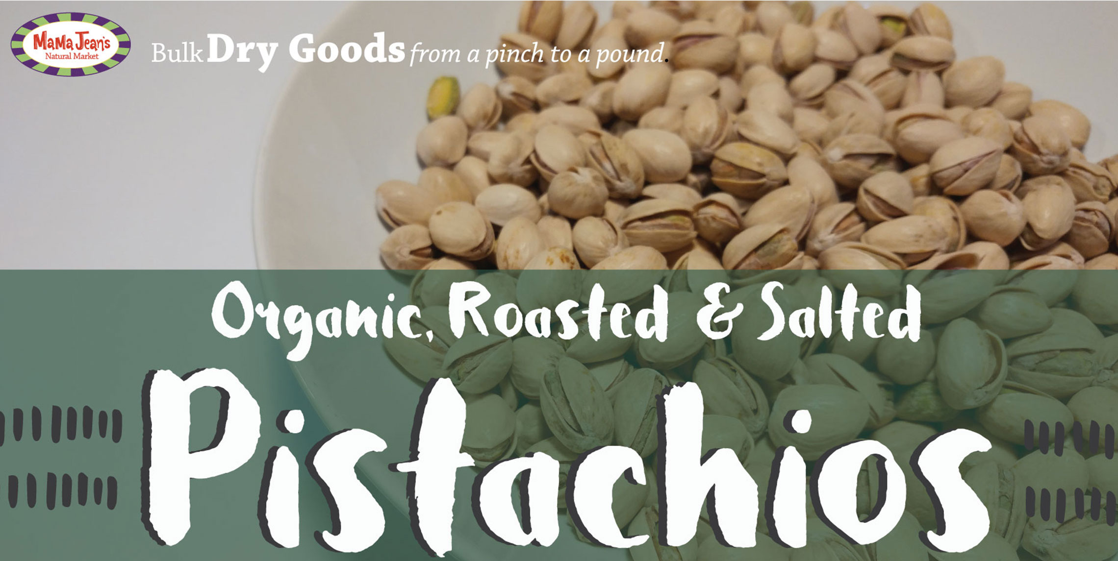 Organic Roasted Salted Pistachios