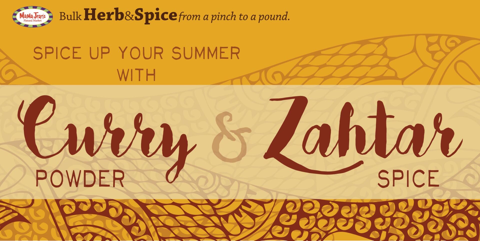 Curry Powder & Zahtar Spice