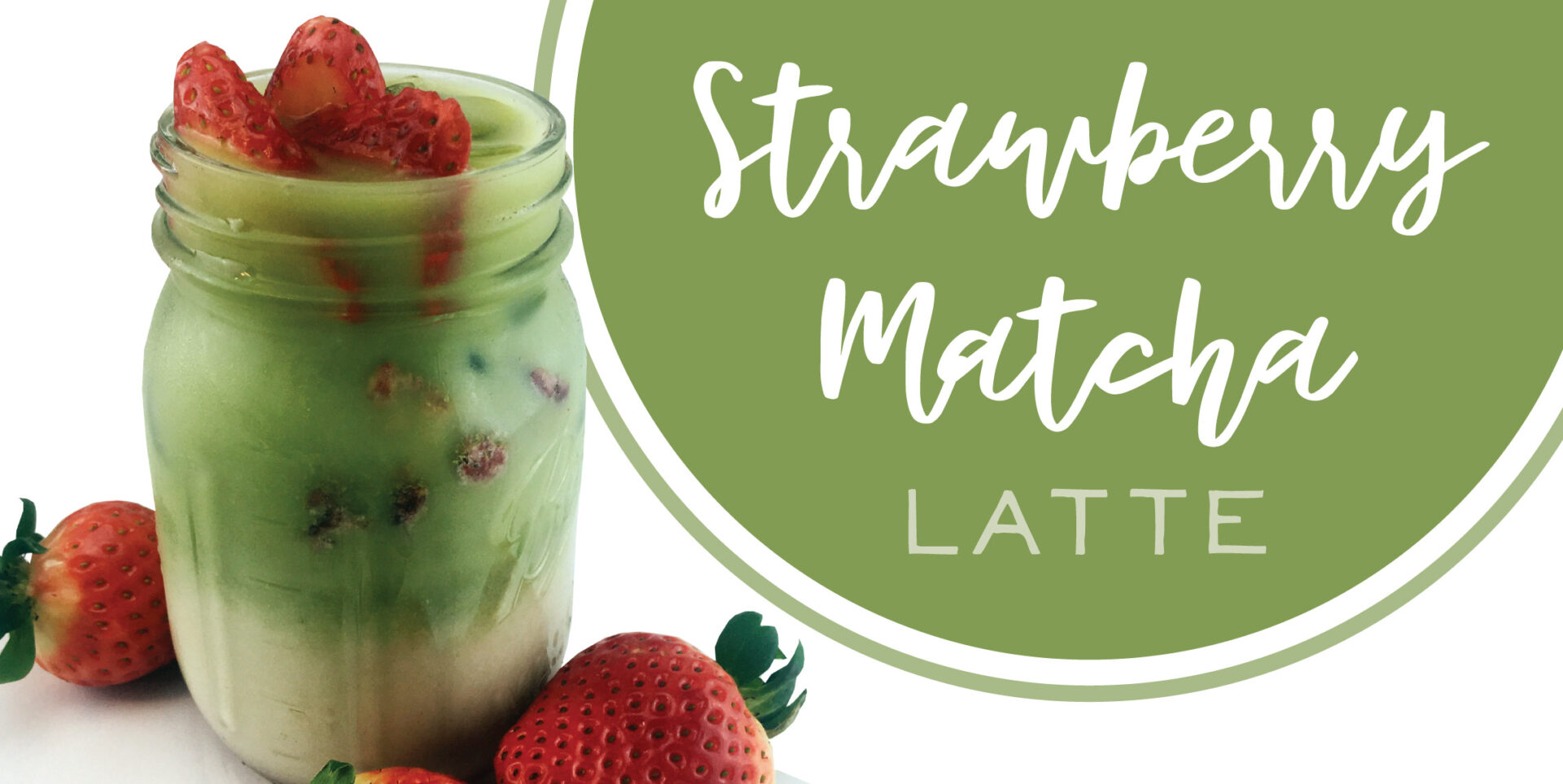 Iced Strawberry Matcha Latte