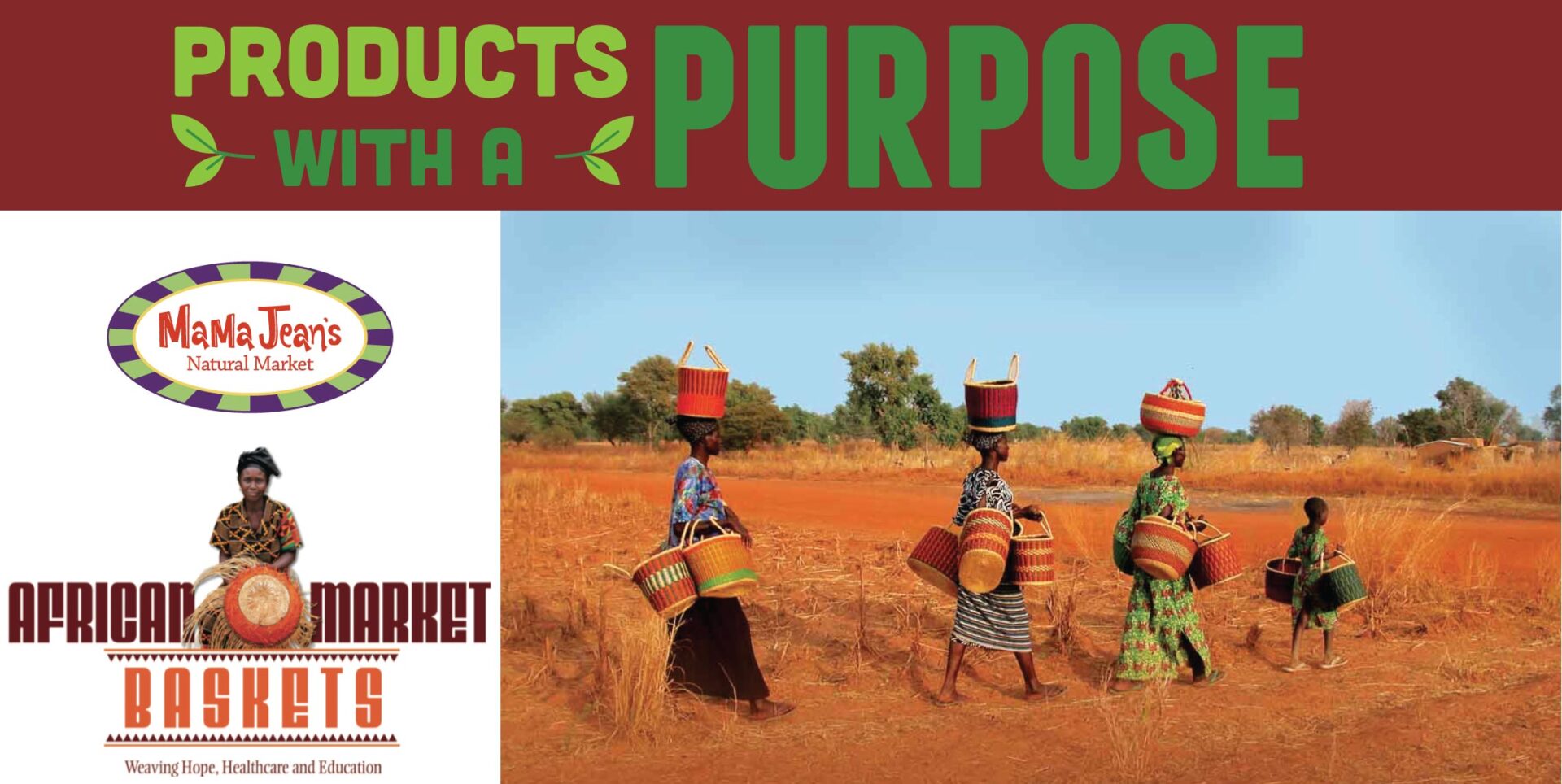 African Market Baskets