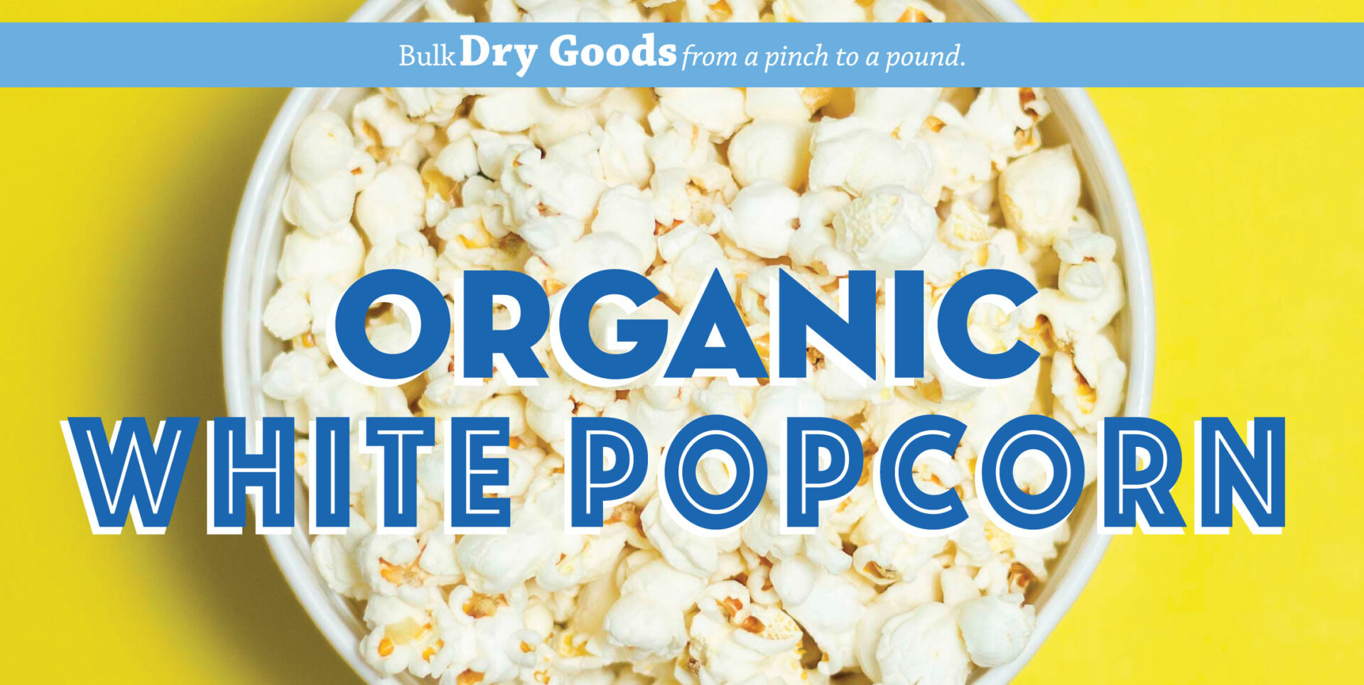 Organic White Popcorn
