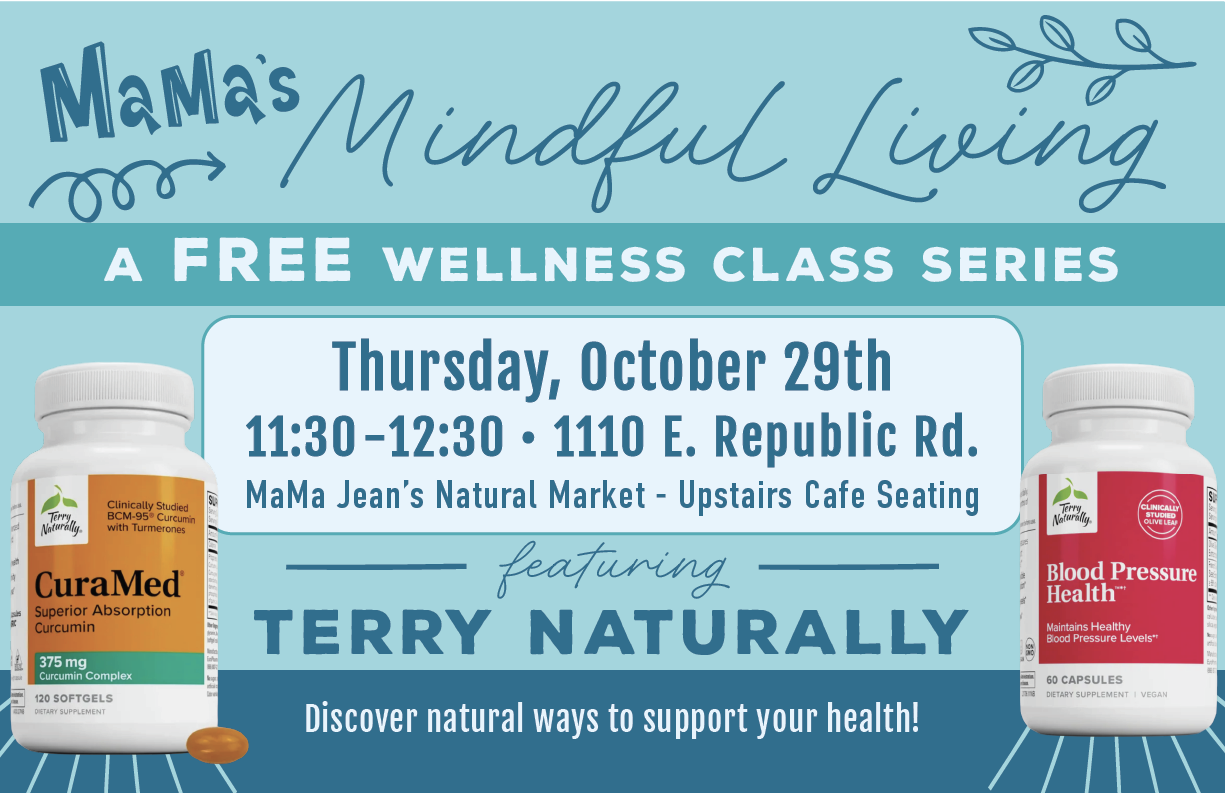 Terry naturally, free wellness class, wellness, healthy